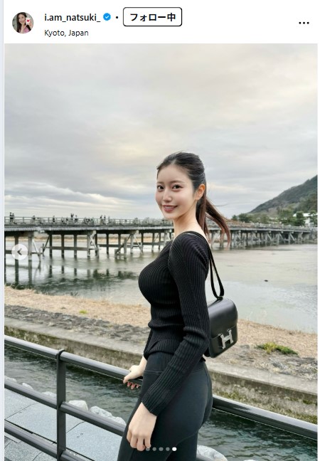 阿部なつきのインスタグラムから