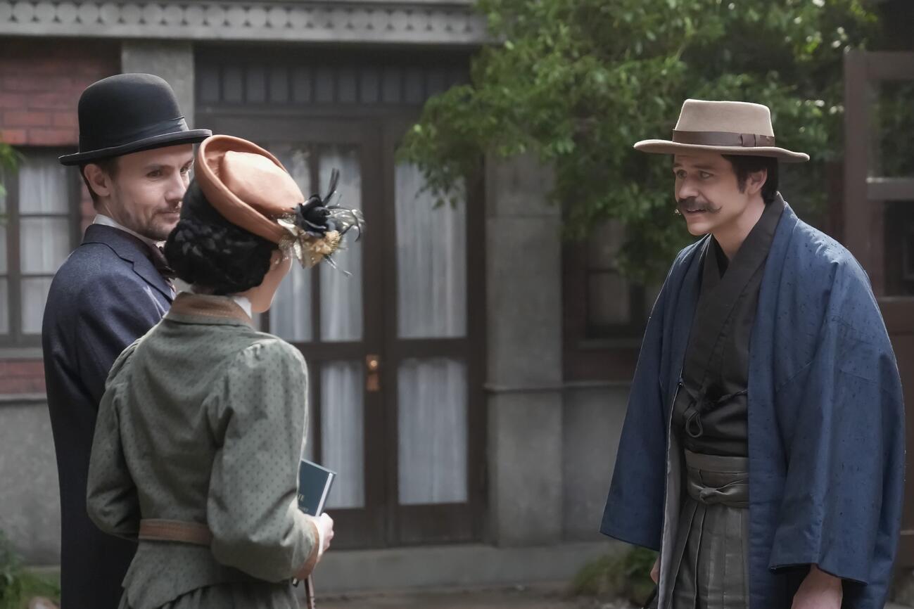 NHK連続テレビ小説「ばけばけ」の1場面（C）NHK