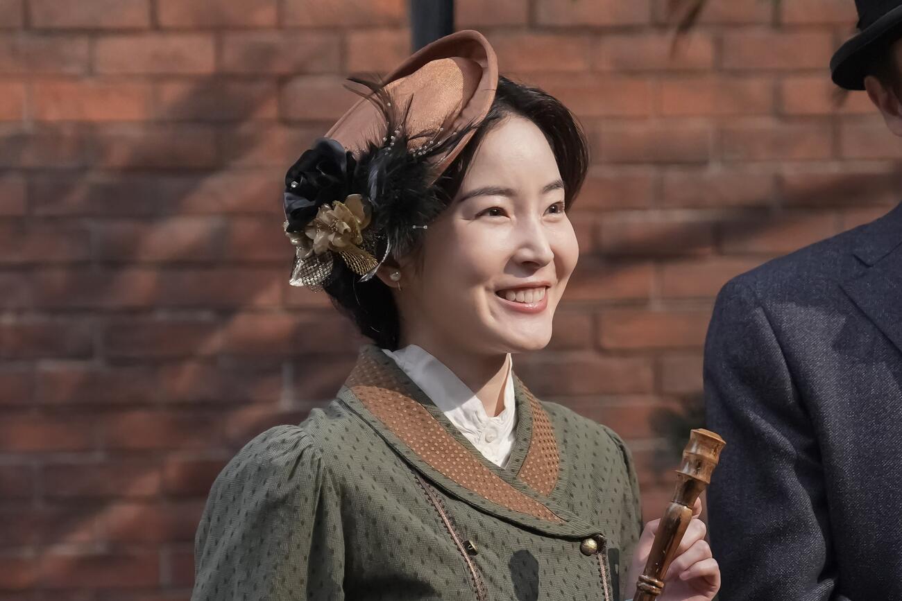 NHK連続テレビ小説「ばけばけ」の1場面（C）NHK