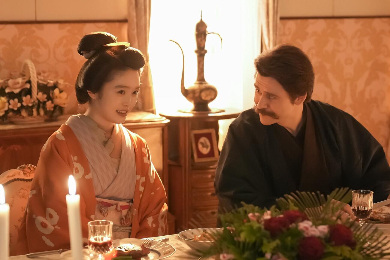NHK連続テレビ小説「ばけばけ」の1場面（C）NHK