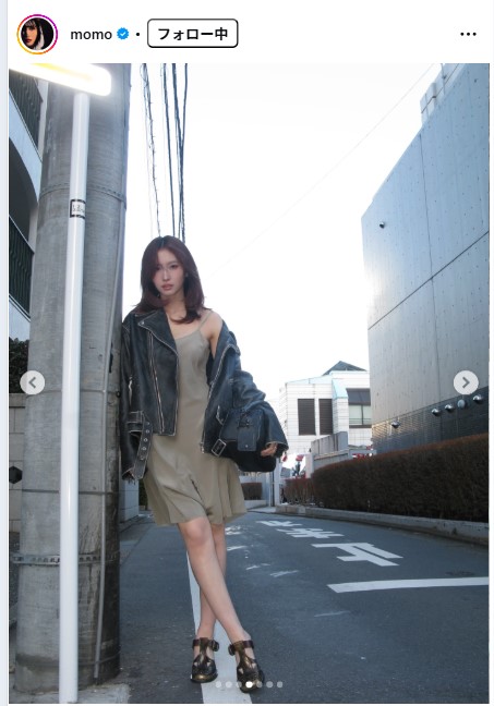 TWICEモモのインスタグラムから