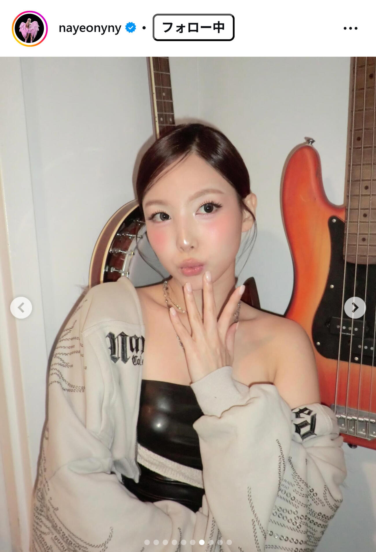 TWICEナヨンのインスタグラムから