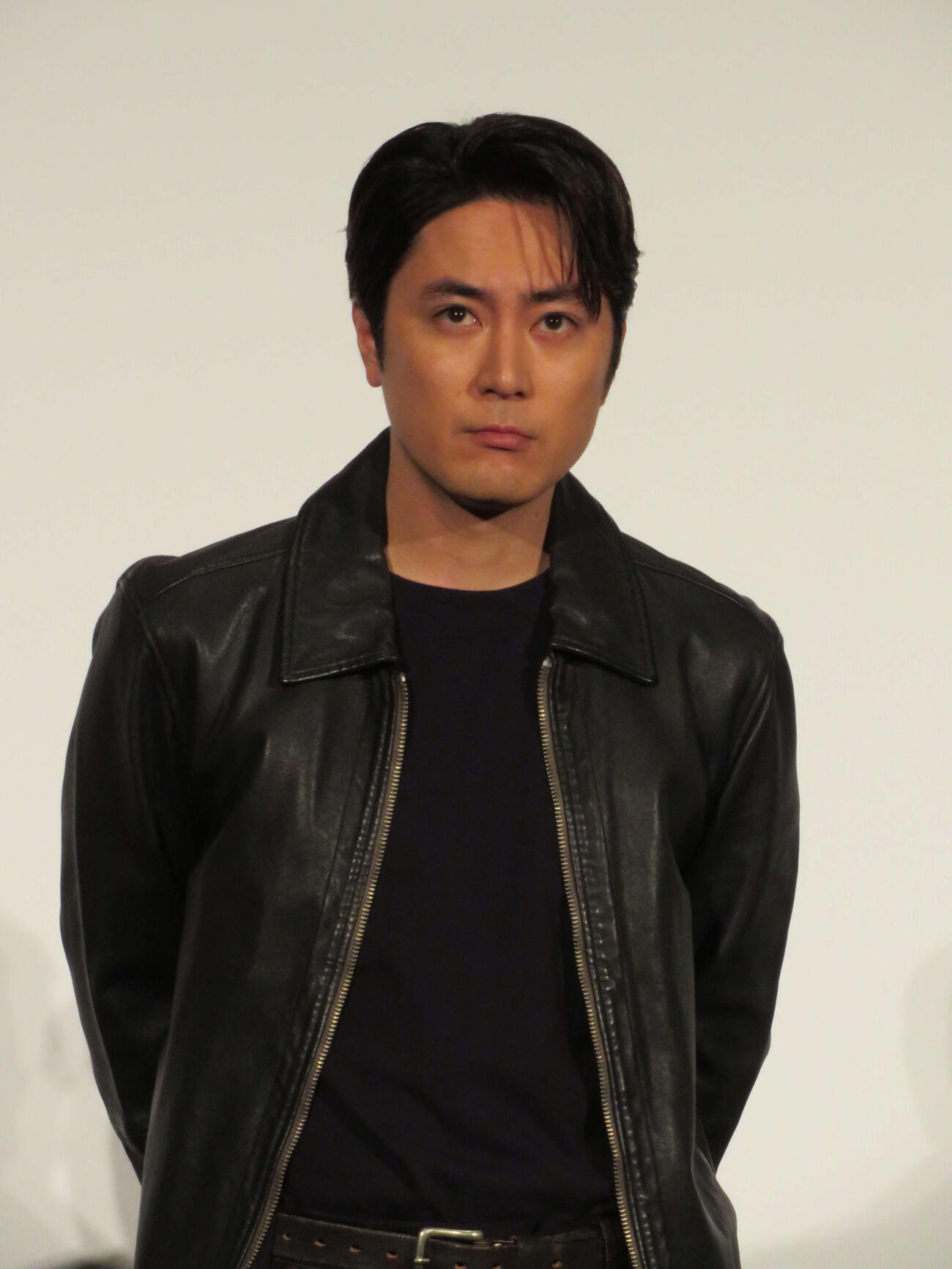 映画「ストリート・キングダム　自分の音を鳴らせ。」ジャパンプレミアに登壇した間宮祥太朗（撮影・村上幸将）