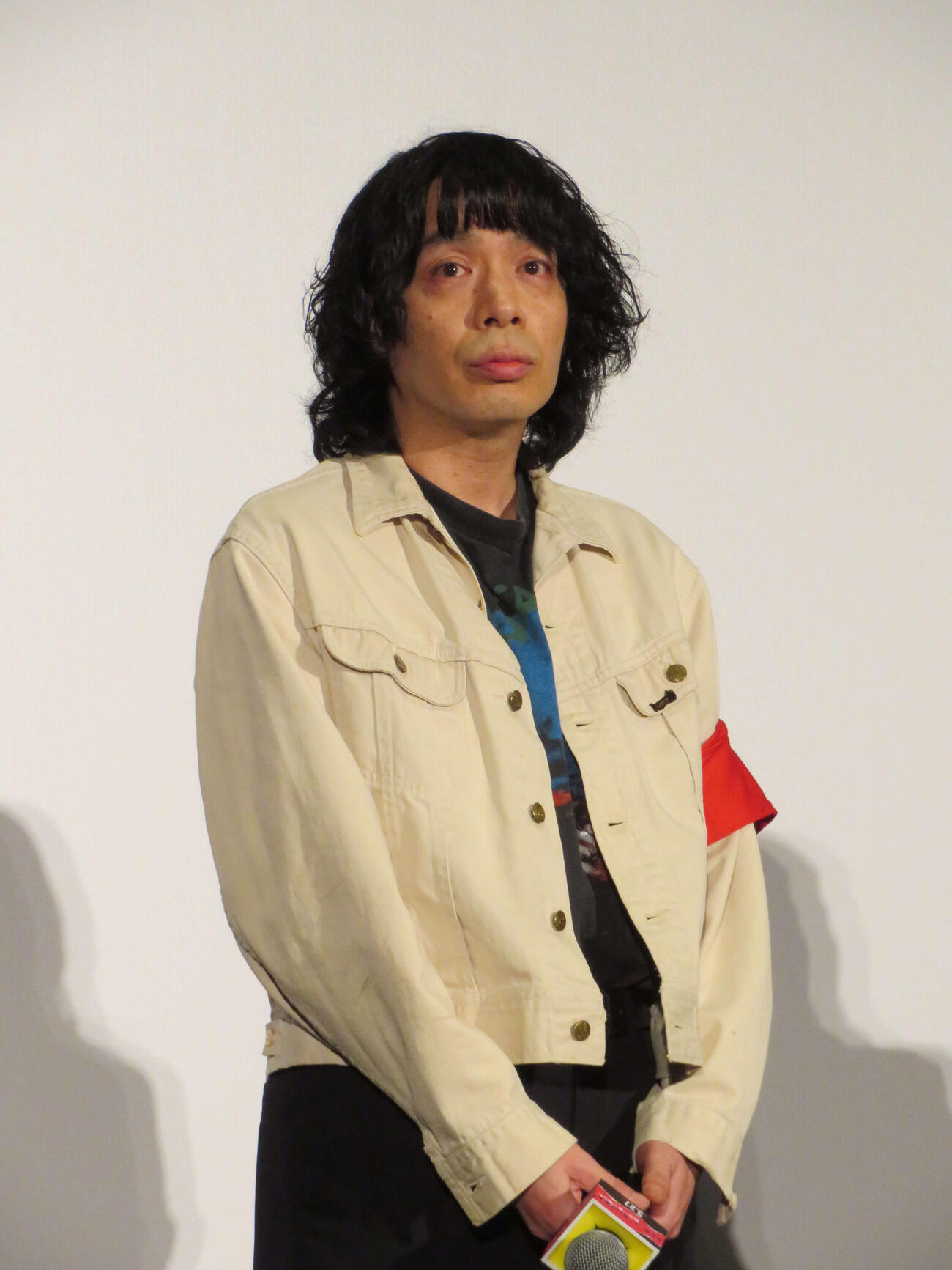 映画「ストリート・キングダム　自分の音を鳴らせ。」ジャパンプレミアに登壇した峯田和伸（撮影・村上幸将）