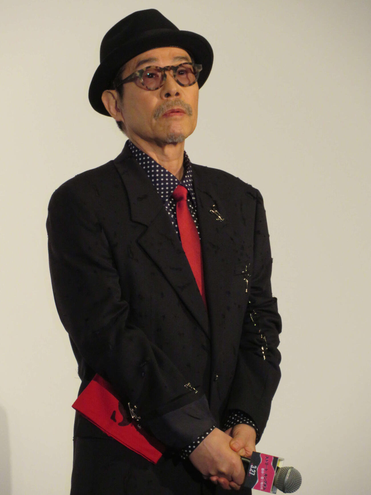 映画「ストリート・キングダム　自分の音を鳴らせ。」ジャパンプレミアに登壇した田口トモロヲ監督（撮影・村上幸将）