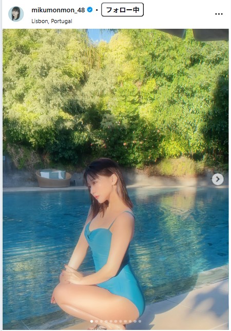 田中美久のインスタグラムから