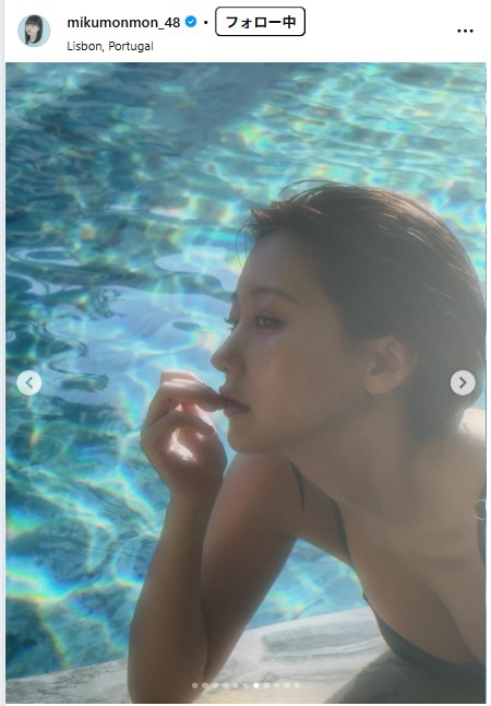 田中美久のインスタグラムから