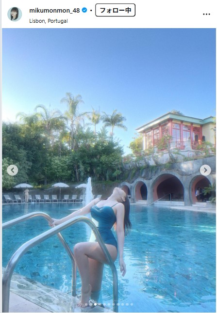 田中美久のインスタグラムから