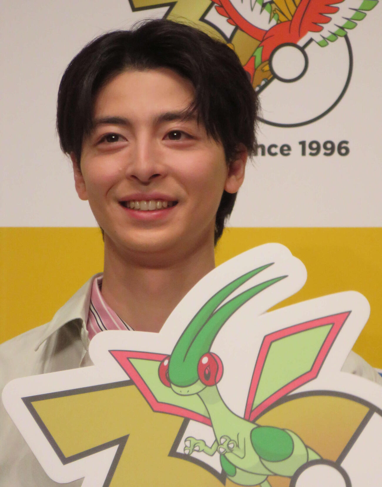 ポケモン30周年のキックオフ発表会に参加した高杉真宙