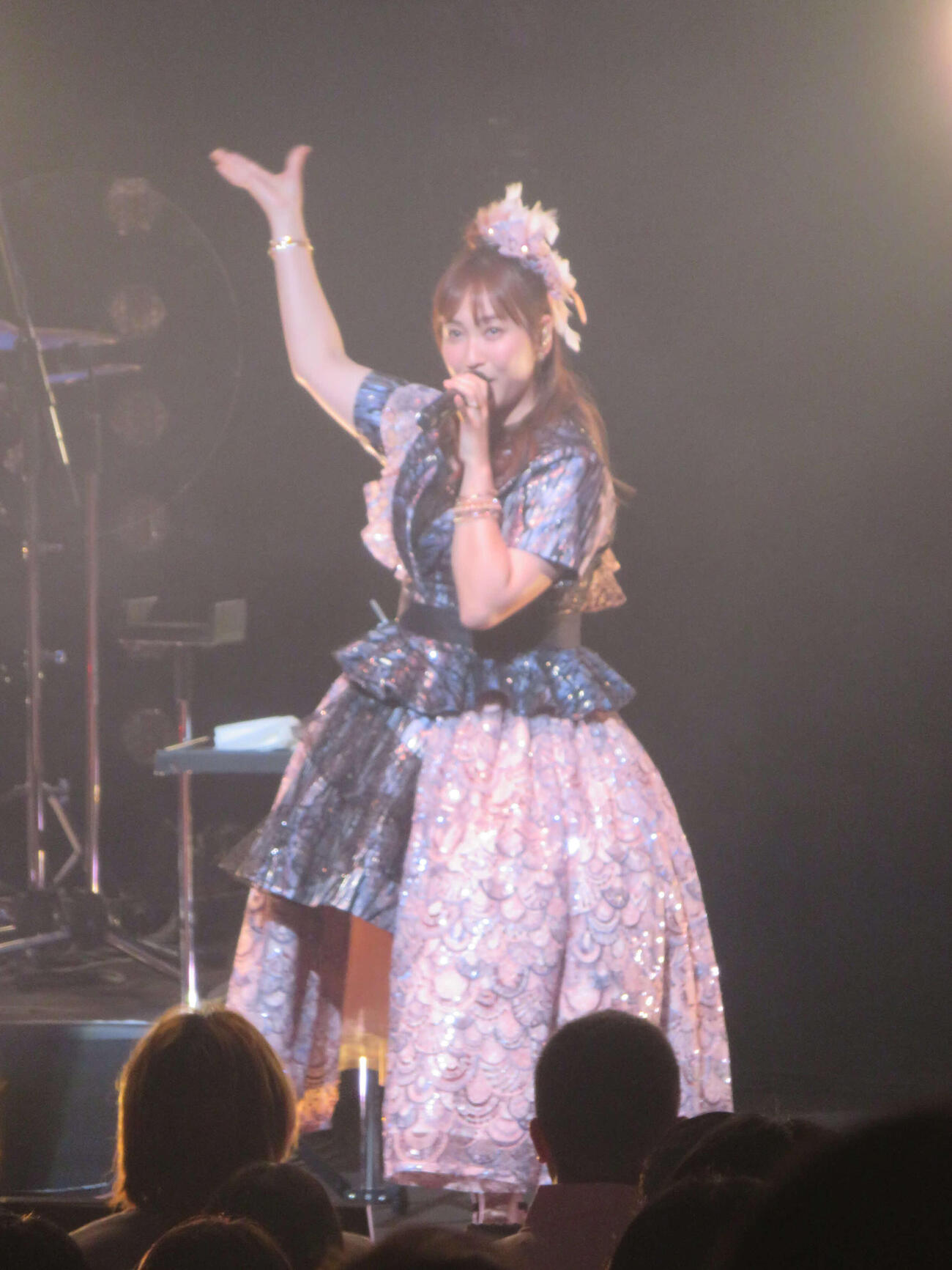 藤本美貴誕生日トーク＆ライブを行った藤本美貴（撮影・川田和博）