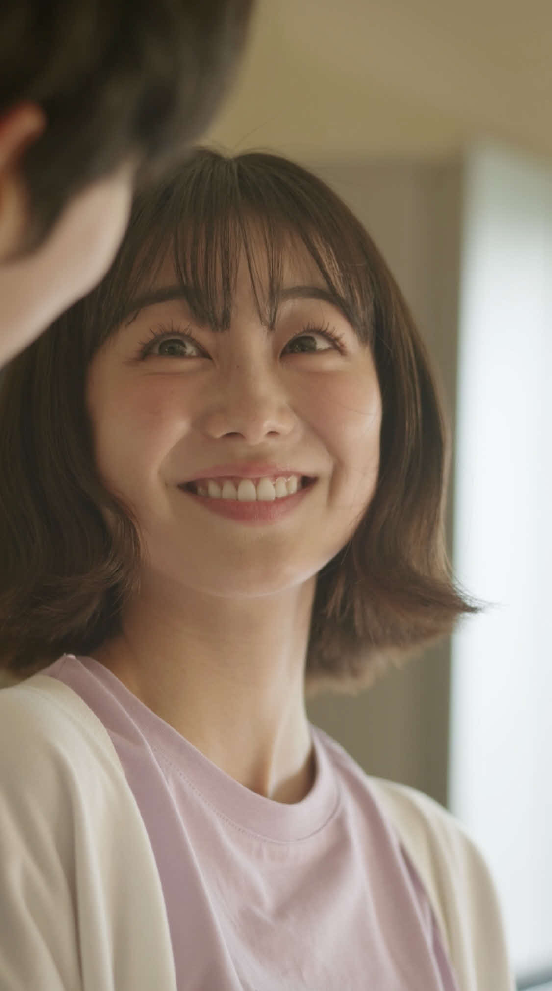 縦型ショートドラマ「韓ドラみたいな彼と私」に出演する高田夏帆