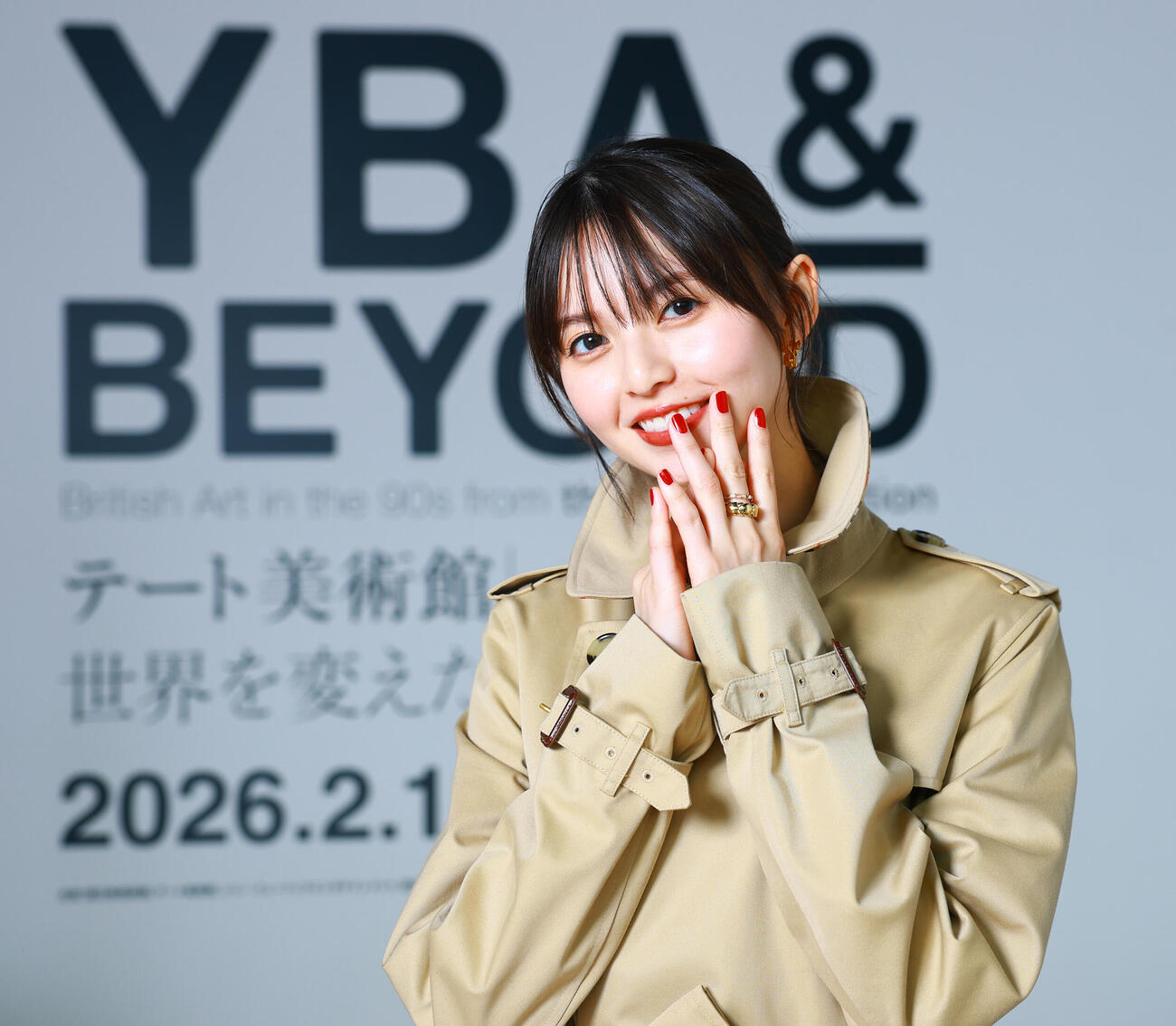 国立新美術館「テート美術館－YBA＆BEYOND　世界を変えた90s英国アート」のアンバサダーに就任するなど各方面で活躍の齋藤飛鳥（撮影・野上伸悟）