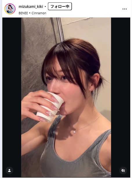 水神ききのインスタグラムから