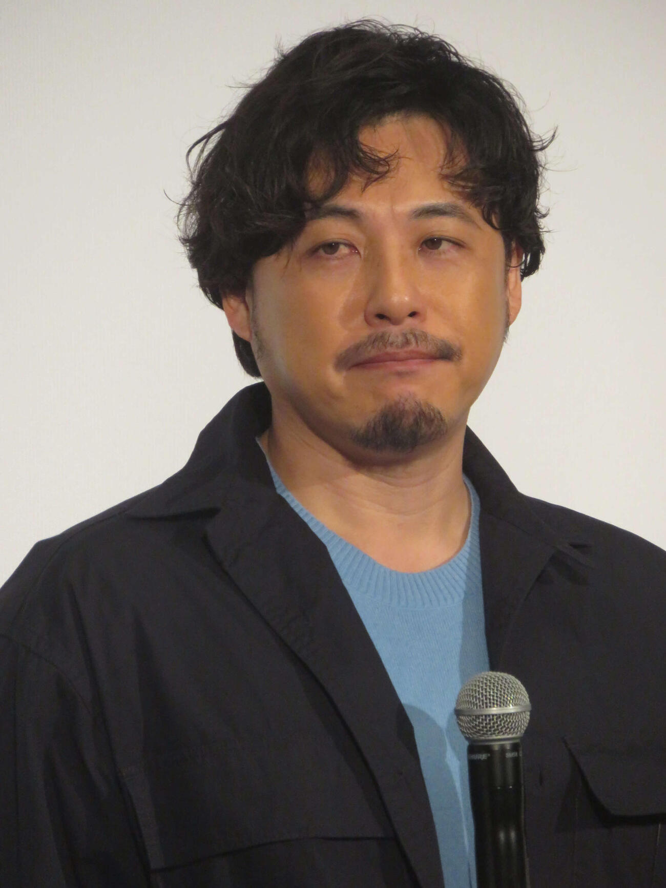 「映画ドラえもん　新・のび太の海底鬼岩島」公開記念舞台あいさつに出席したアルコ＆ピース平子祐希（撮影・川田和博）