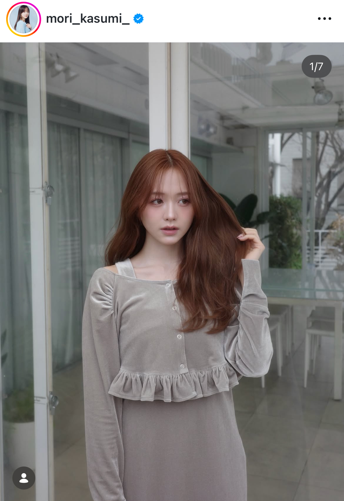 森香澄のインスタグラムから
