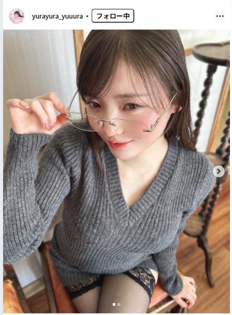 由良ゆらのインスタグラムから