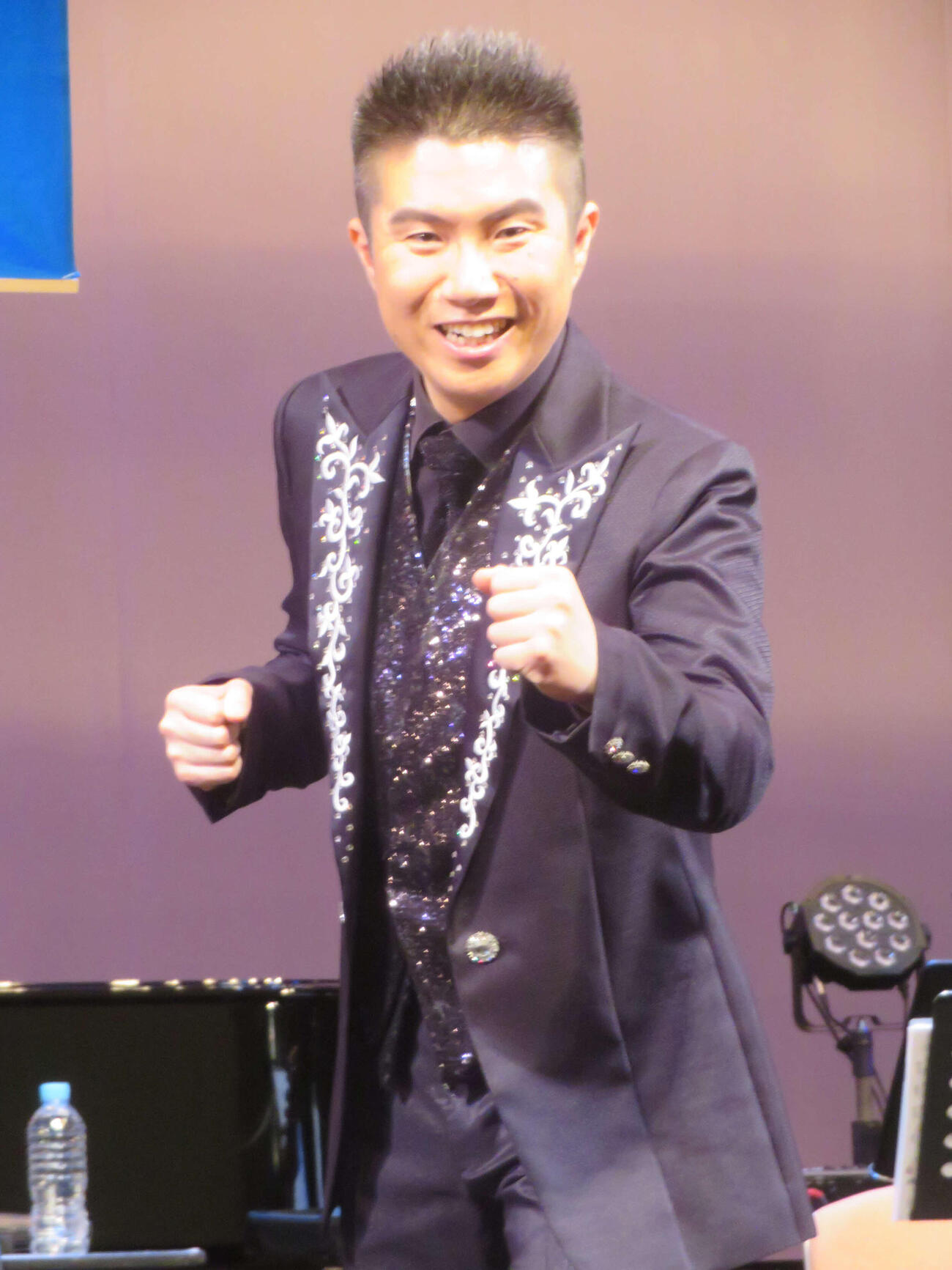 「一条貫太リサイタル～魅力のすべて2～」を行った一条貫太（撮影・川田和博）