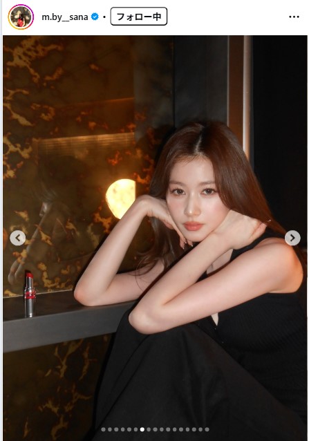 TWICEサナのインスタグラムから