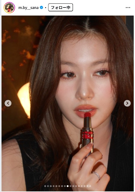 TWICEサナのインスタグラムから