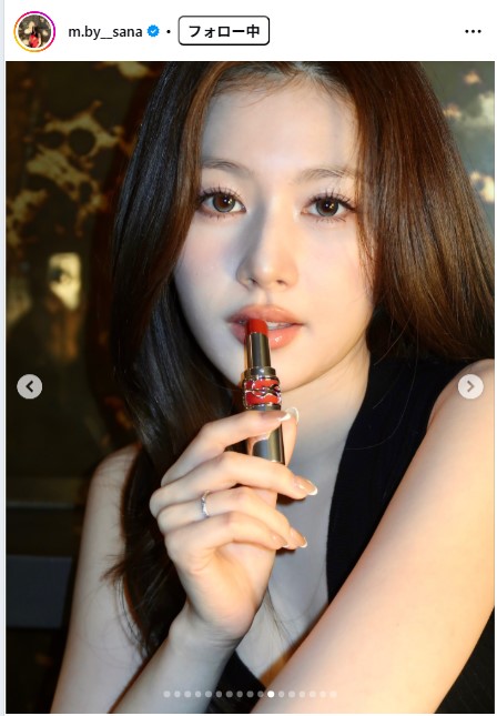 TWICEサナのインスタグラムから
