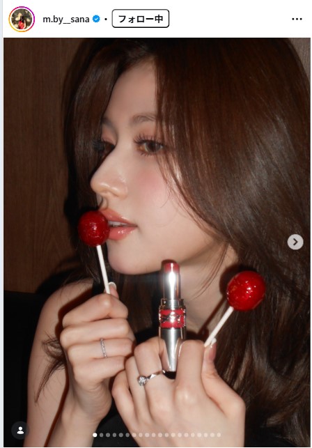 TWICEサナのインスタグラムから