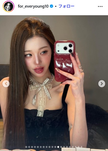 WONYOUNGのインスタグラムから