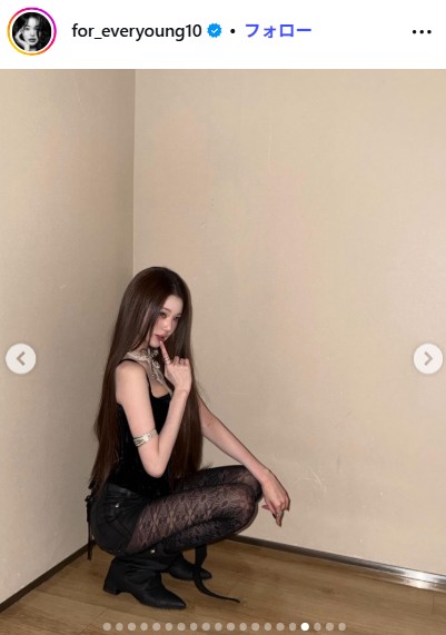 WONYOUNGのインスタグラムから