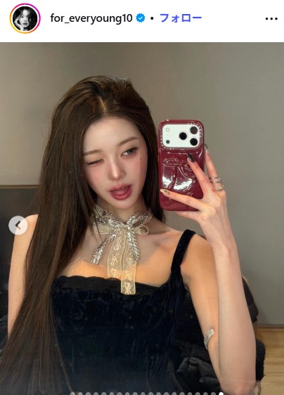 WONYOUNGのインスタグラムから