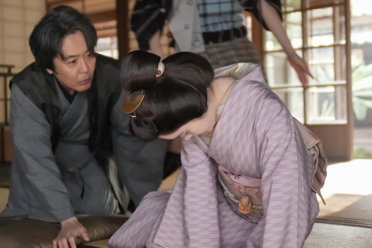 NHK連続テレビ小説「ばけばけ」の1場面（C）NHK