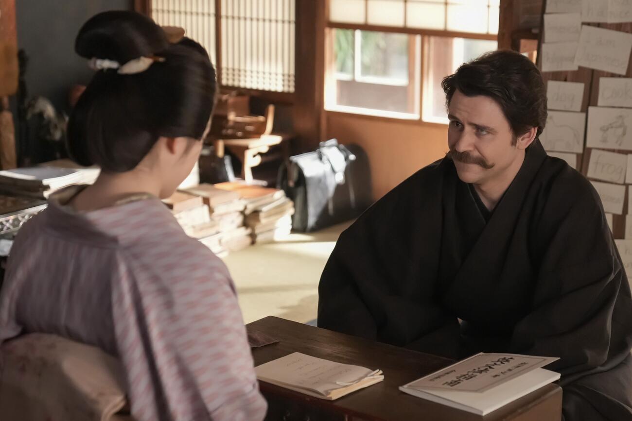 NHK連続テレビ小説「ばけばけ」の1場面（C）NHK