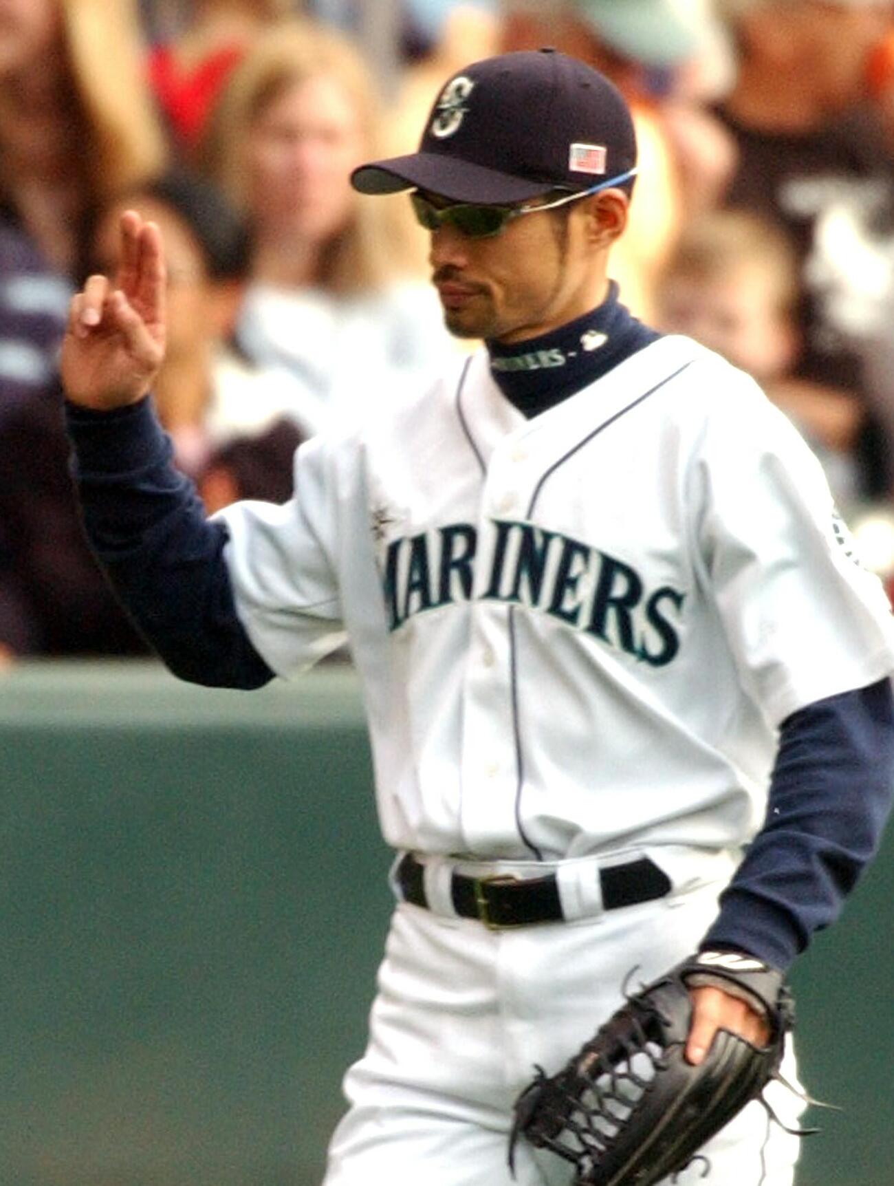 現役時代のイチロー氏（2003年5月撮影）