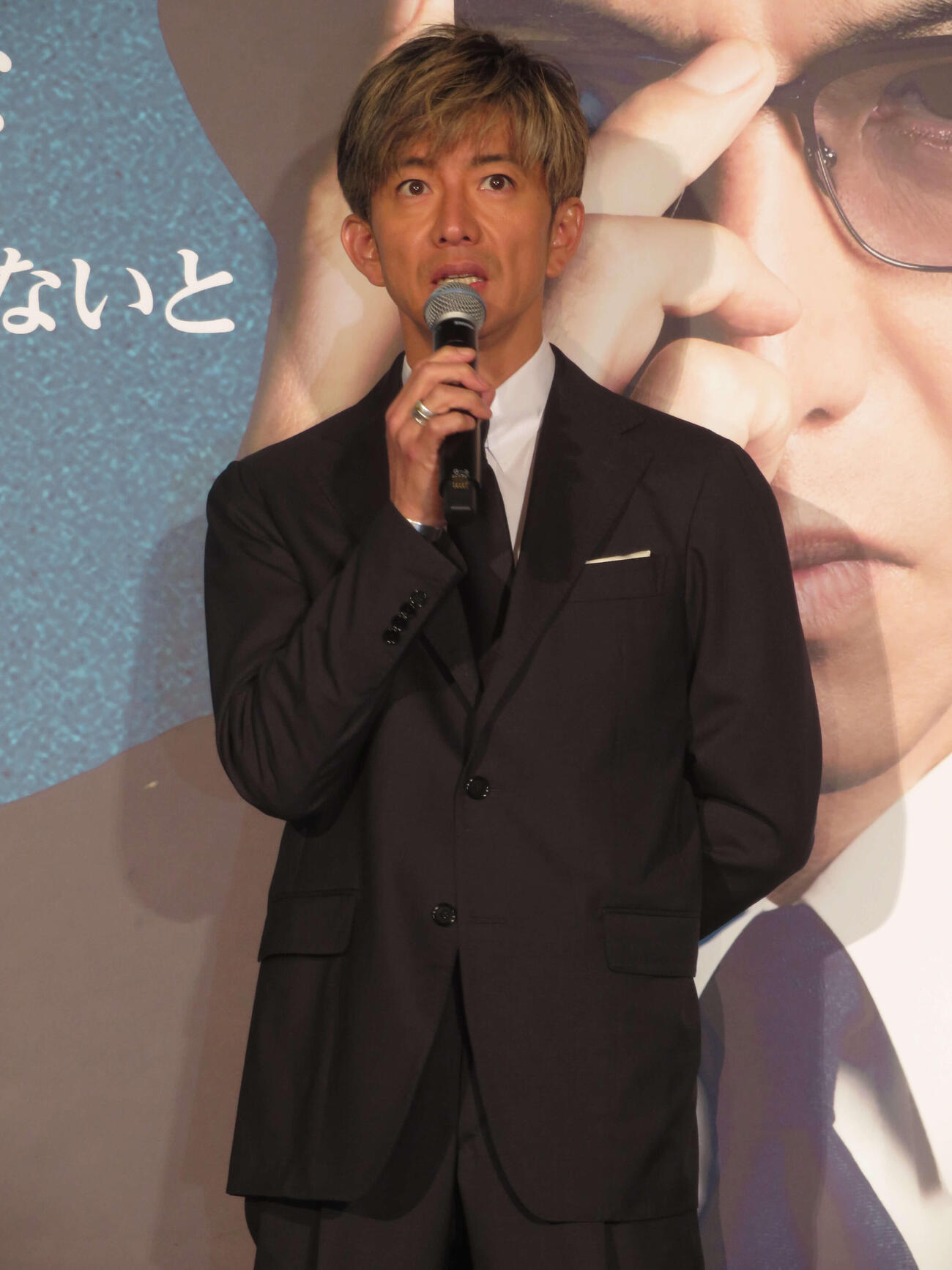 映画「教場　Requiem」大ヒット御礼舞台あいさつに登壇した木村拓哉
