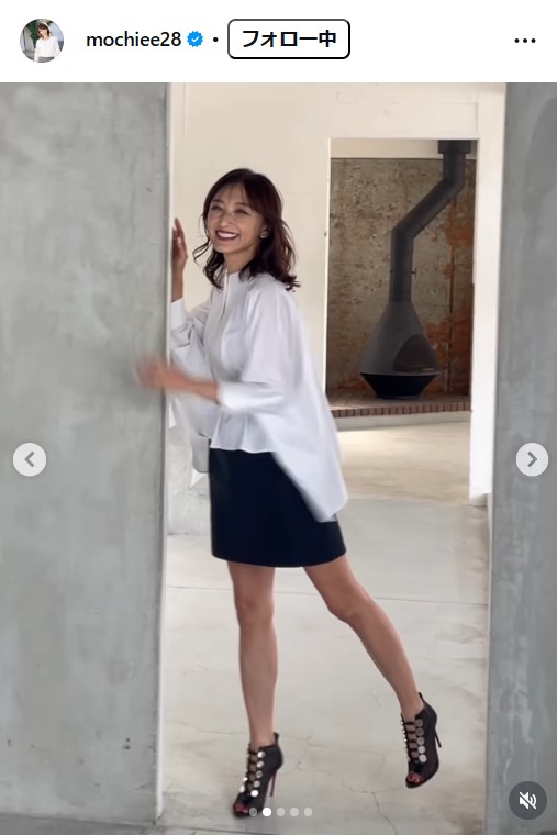 望月理恵のインスタグラムから