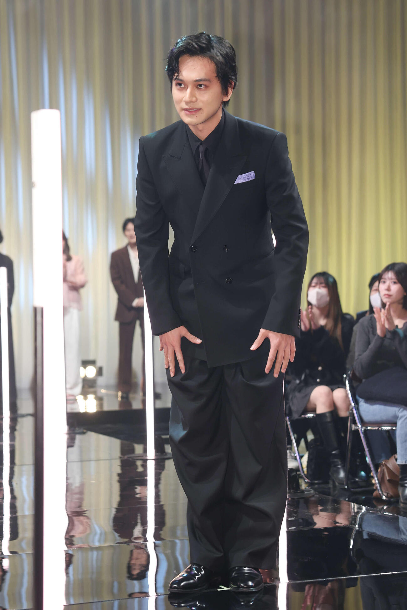 「FUJI DRAMA COLORS 2026 SPRING」に登壇する北村匠海（撮影・宮地輝）