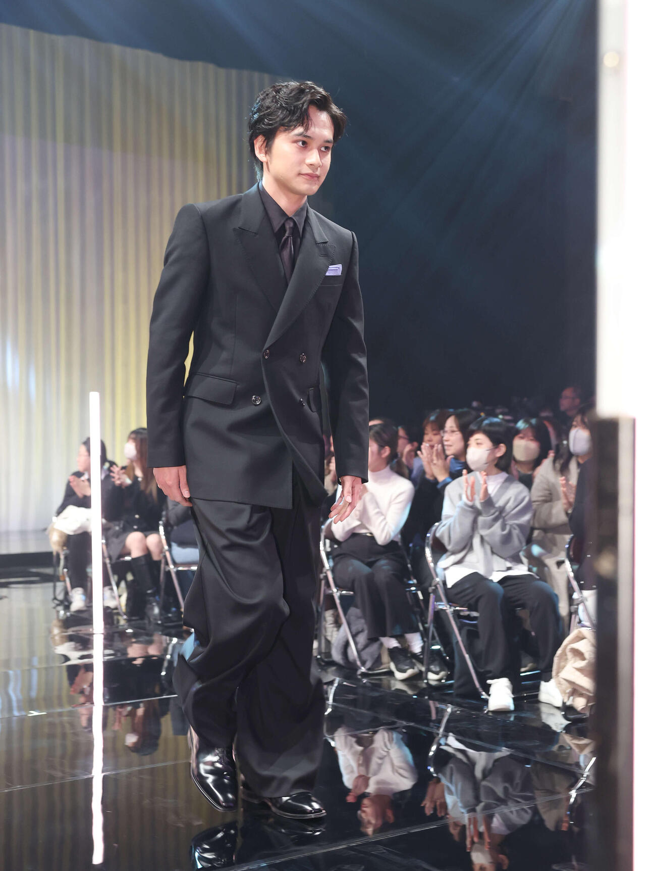 「FUJI DRAMA COLORS 2026 SPRING」に登壇する北村匠海（撮影・宮地輝）