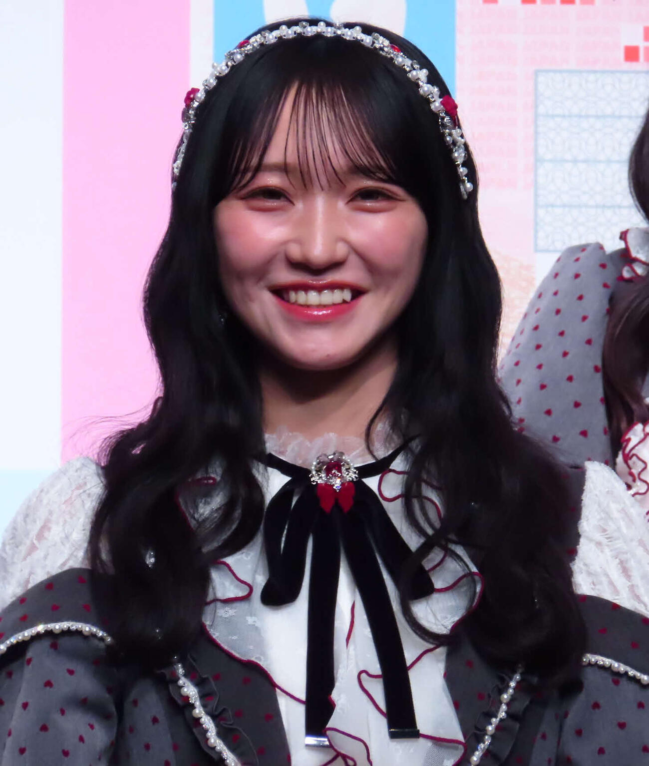 「マイナカードの利用促進」記者発表会に出席した野口衣織