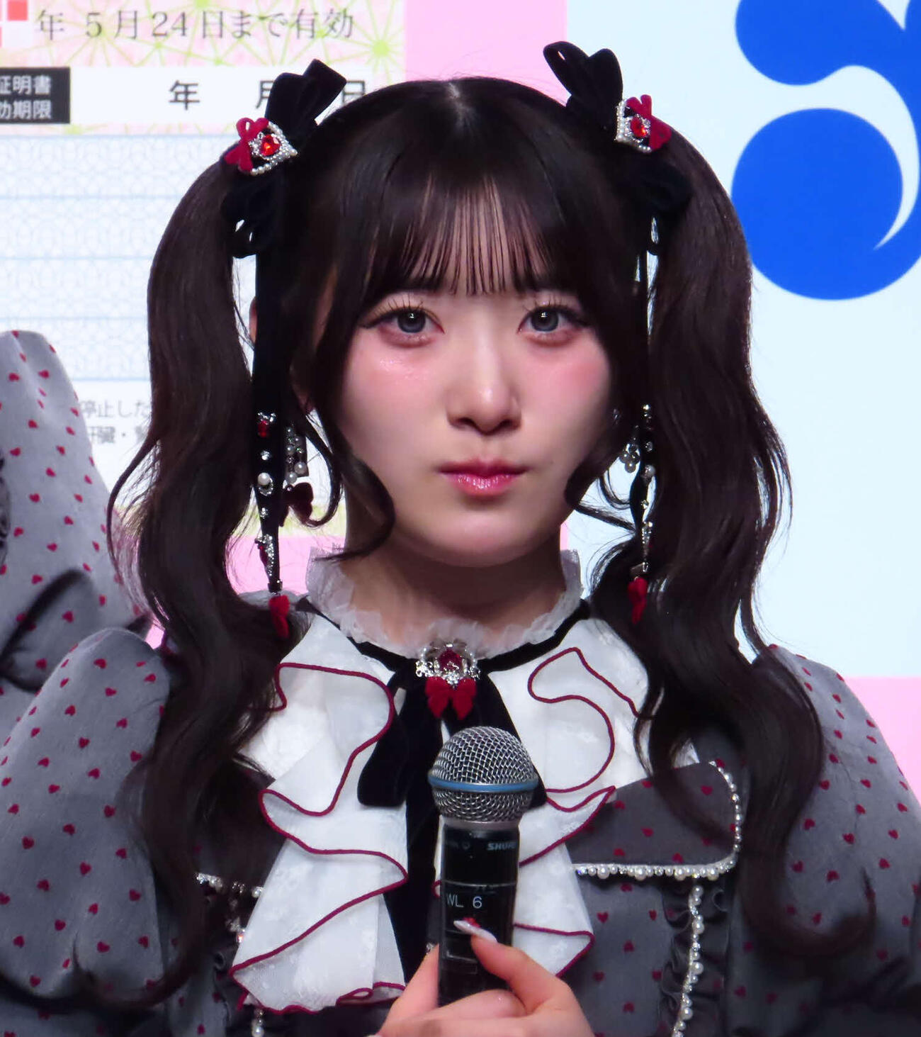 「マイナカードの利用促進」記者発表会に出席した齋藤樹愛羅