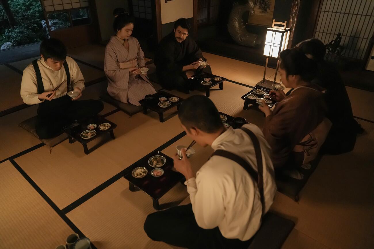 NHK連続テレビ小説「ばけばけ」の1場面（C）NHK