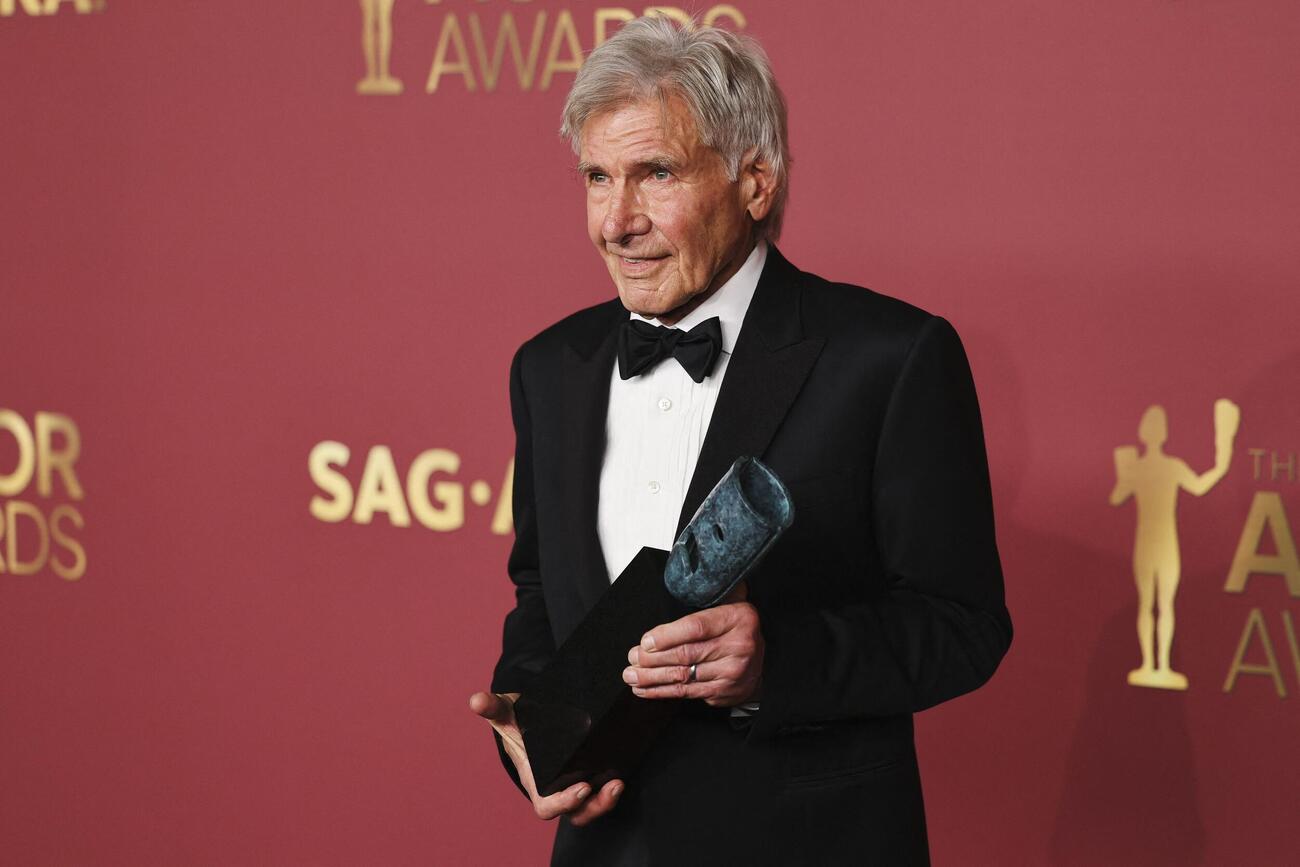 生涯功労賞を受賞したハリソン・フォード（ロイター）