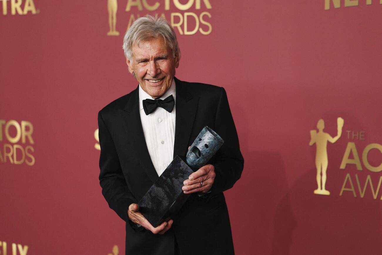 生涯功労賞を受賞したハリソン・フォード（ロイター）