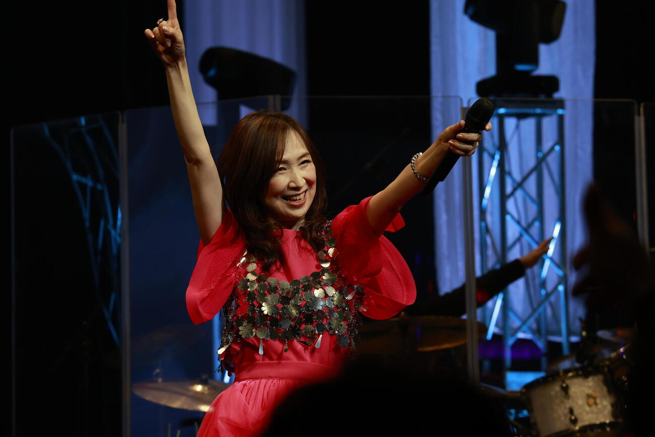 「アニソン　デイズ　フェスティバル　2026」に出演した森口博子