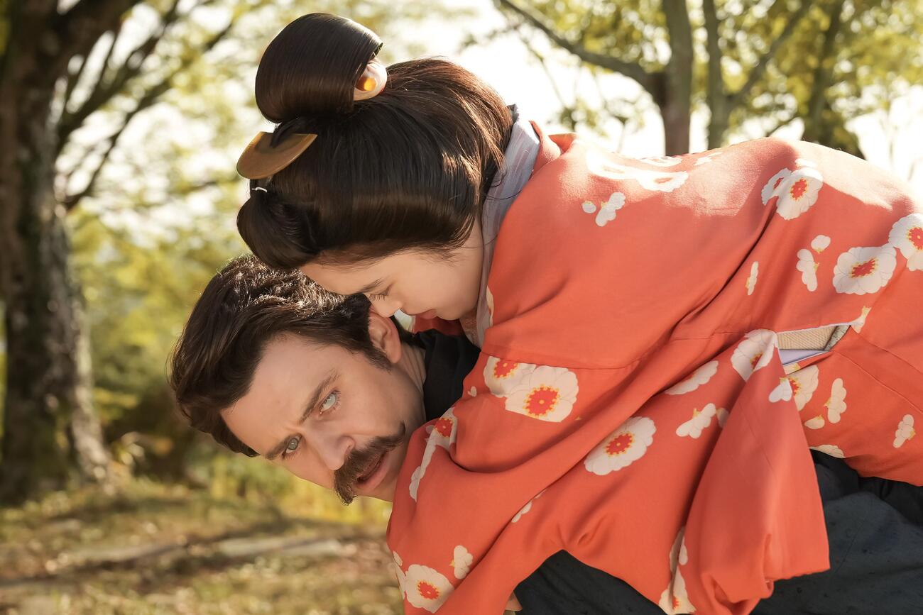 NHK連続テレビ小説「ばけばけ」の1場面（C）NHK