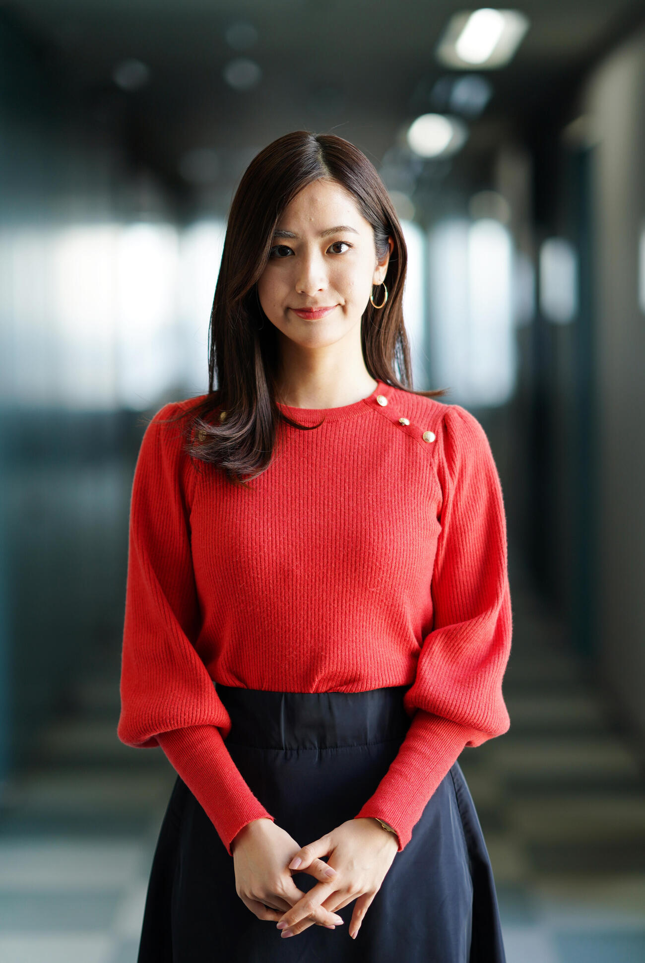 田村真子アナ（2021年10月撮影）