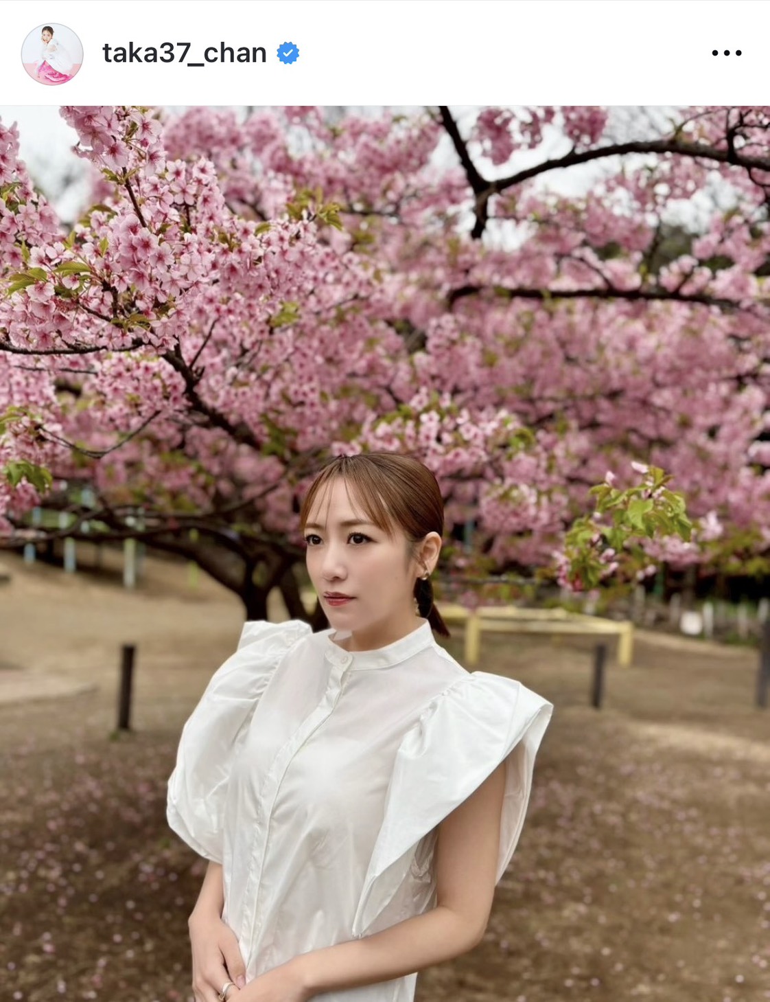 高橋みなみのインスタグラムから