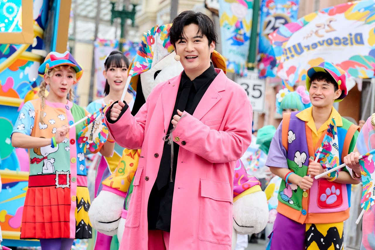 ユニバーサル・スタジオ・ジャパン（USJ）「25周年開幕セレモニー＆プレスプレビュー」に参加した千葉雄大（画像提供：ユニバーサル・スタジオ・ジャパン）