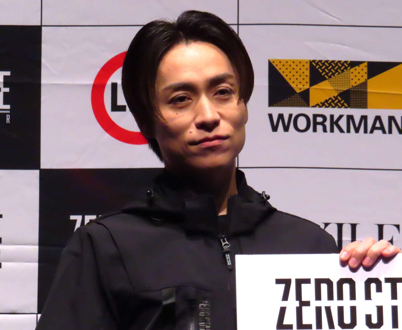 「ZERO－STAGE」新作＆ファン付きウエア新作発表会に出席したEXILE TETSUYA