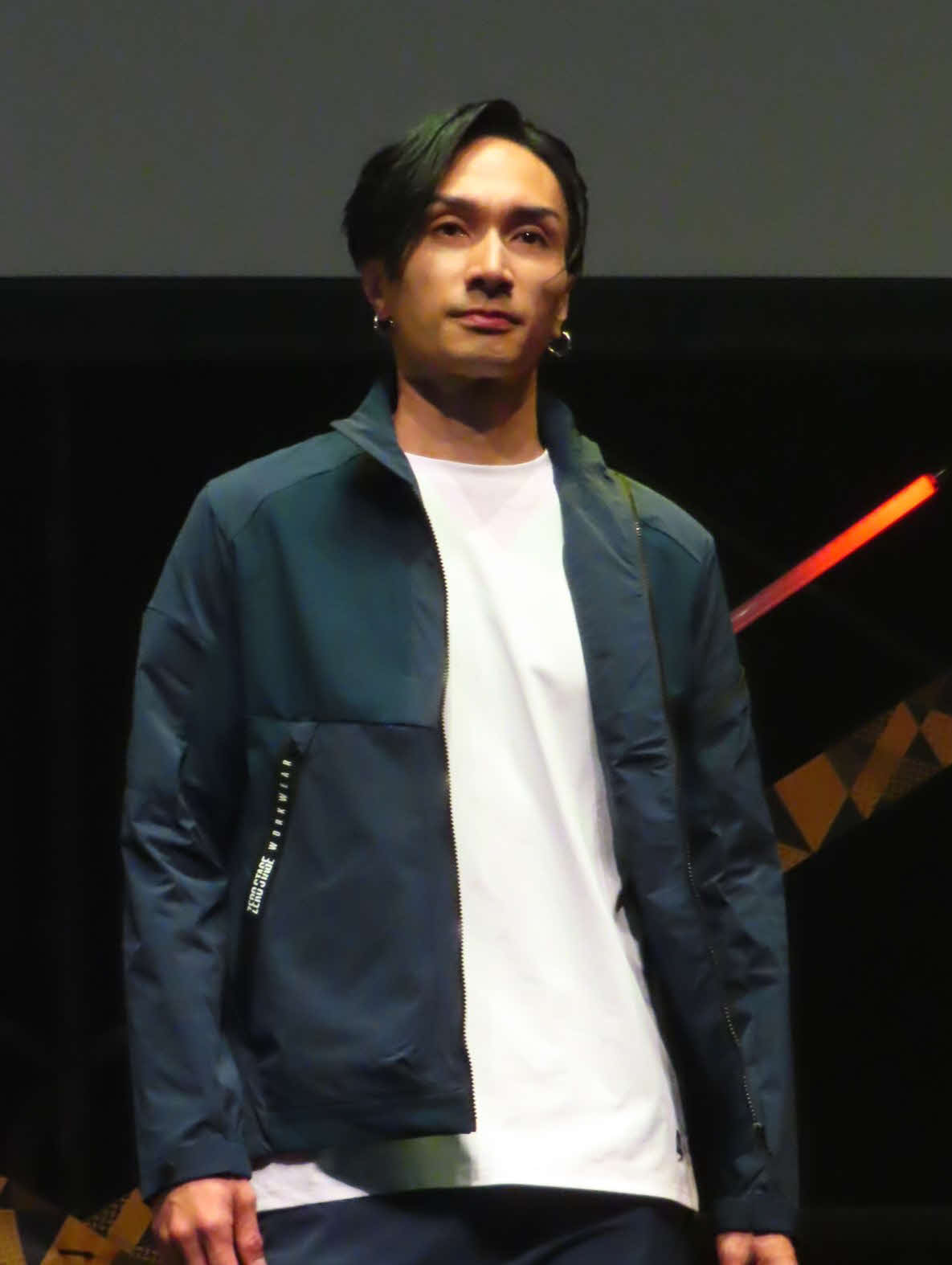 「ZERO－STAGE」新作＆ファン付きウエア新作発表会に出席した橘ケンチ