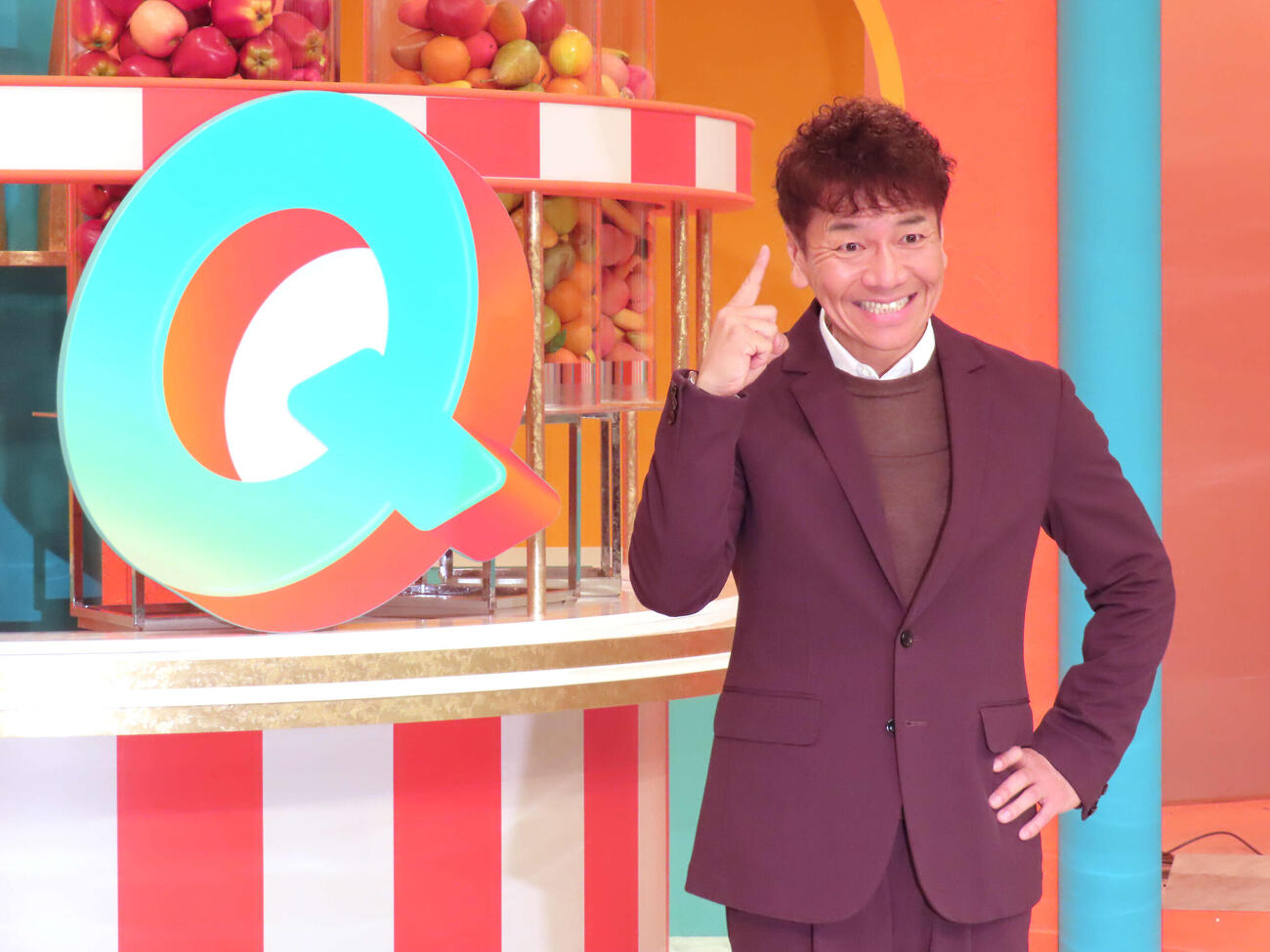 4月スタートのTBS系「上田晋也のサンデーQ」でMCを務める上田晋也