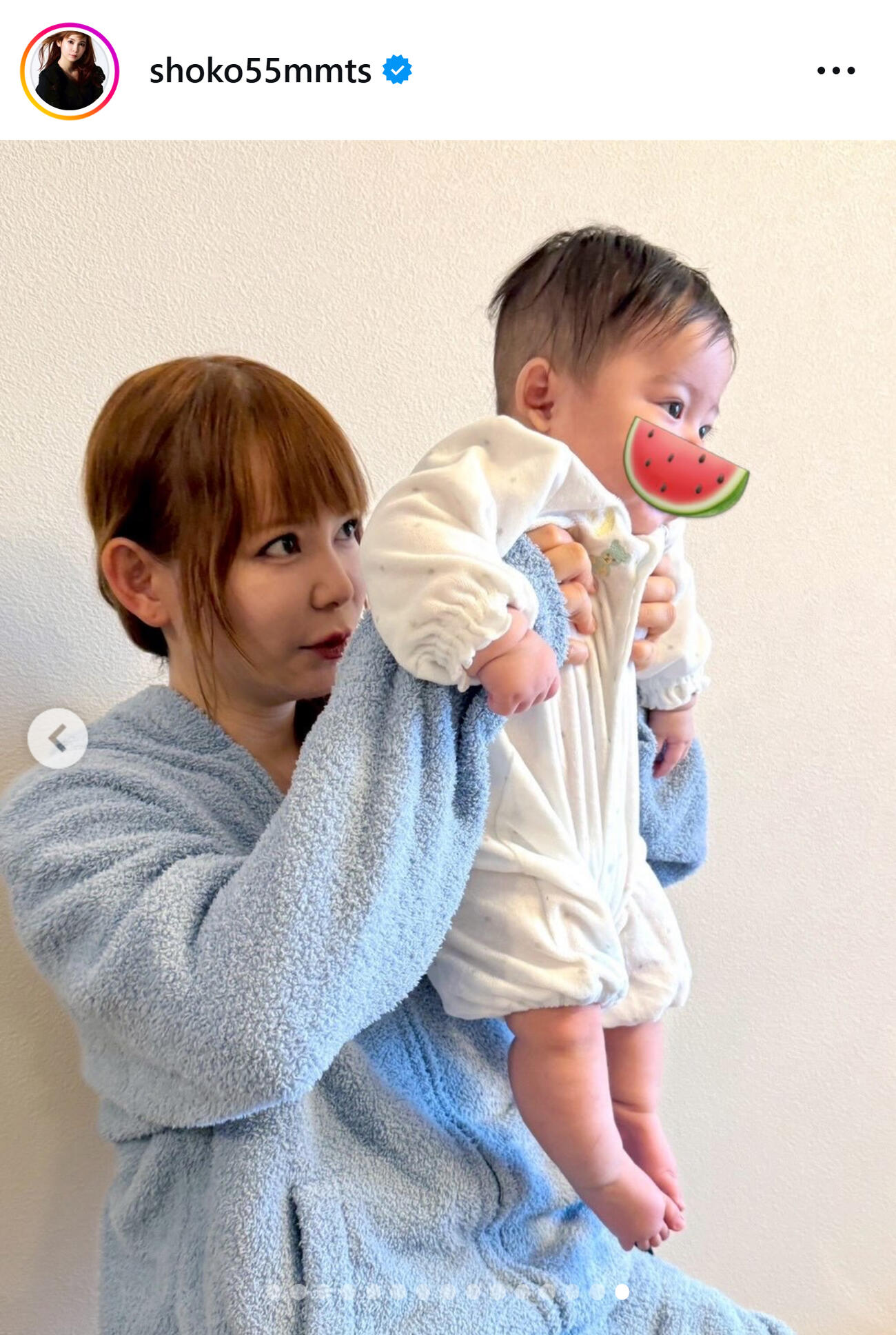 中川翔子のインスタグラムから