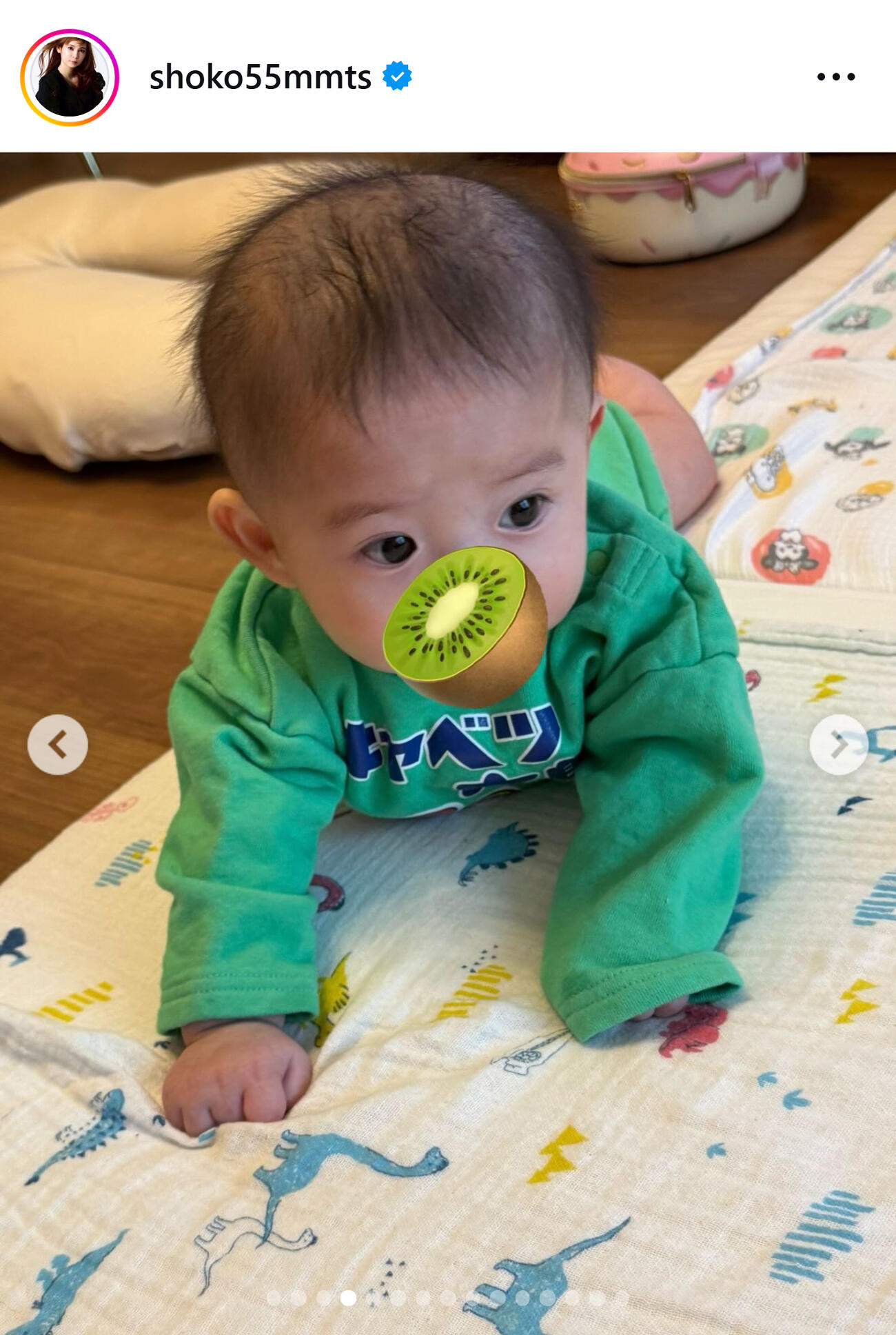 中川翔子のインスタグラムから